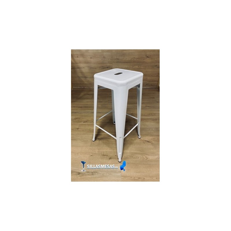 Tabouret MIX BLANC