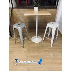 Tabouret MIX BLANC