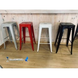 Tabouret MIX ROUGE