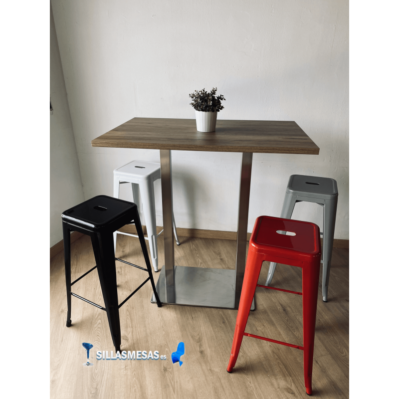 Tabouret MIX ROUGE
