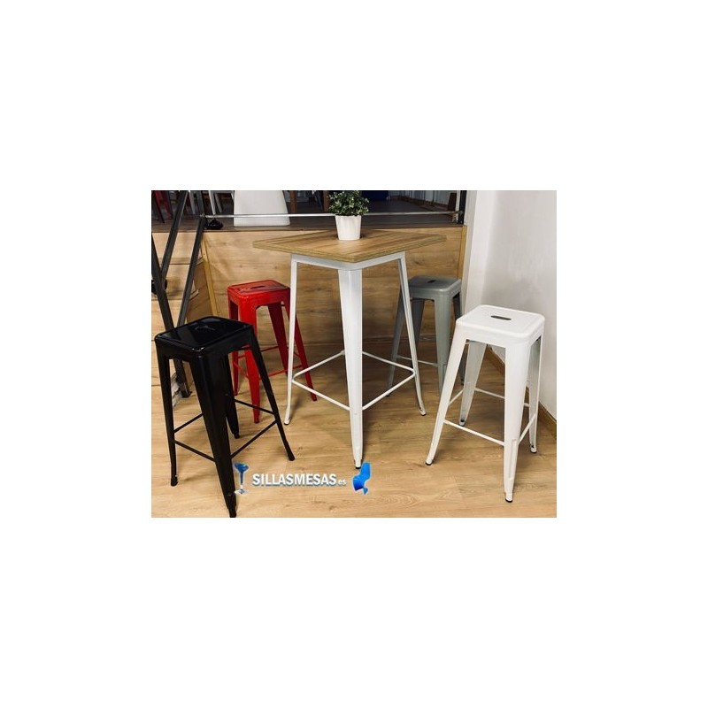 Tabouret MIX ROUGE