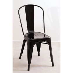 CONJOINTE 4 chaises MIX et 1 table F CARRE INTERIEUR