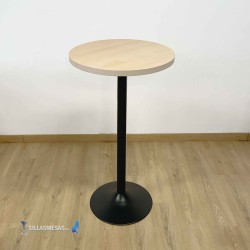 Conjointe de 2 tabourets MIX et 1 table haute F INTERIEUR