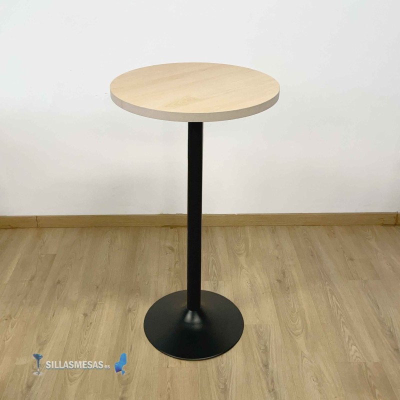 Conjointe de 2 tabourets MIX et 1 table haute F INTERIEUR