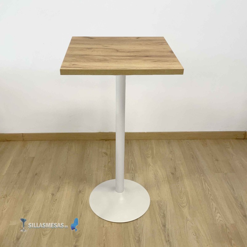 Conjointe de 2 tabourets MIX et 1 table haute F INTERIEUR