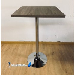 Conjointe de 2 tabourets MIX et 1 table haute F INTERIEUR