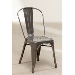 Chaise MIX metallise