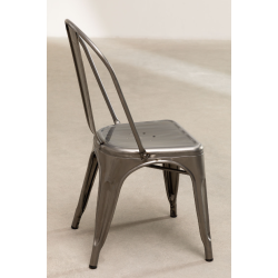 Chaise MIX metallise