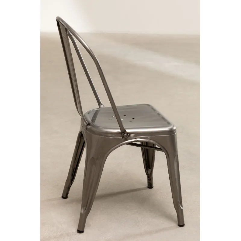 Chaise MIX metallise