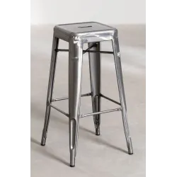 Tabouret MIX metallise