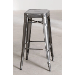 Tabouret MIX metallise