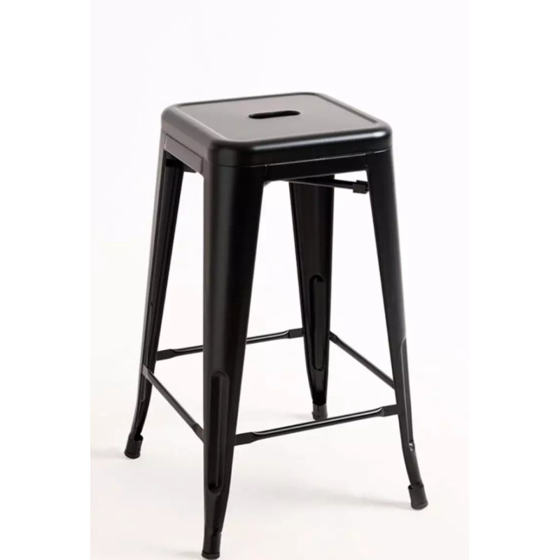Tabouret MIX noir mat