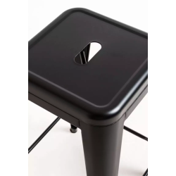 Tabouret MIX noir mat