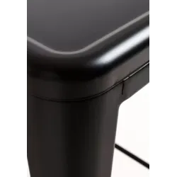 Tabouret MIX noir mat