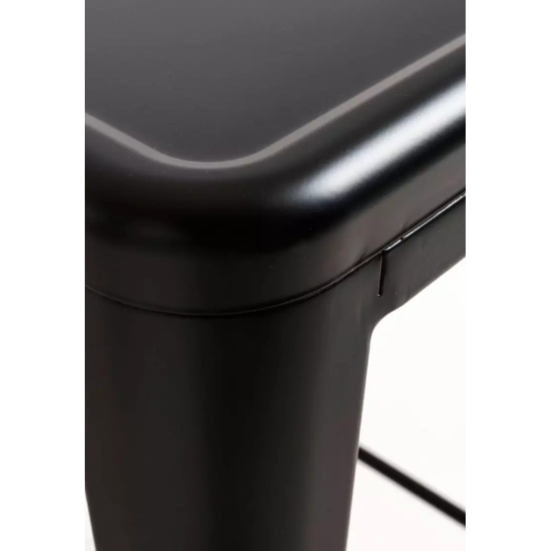 Tabouret MIX noir mat