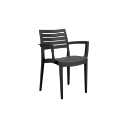 Ensemble fauteuils Santorini + table Vivo pour terrasse