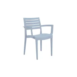 Ensemble fauteuils Santorini + table Vivo pour terrasse