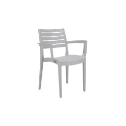 Ensemble fauteuils Santorini + table Vivo pour terrasse