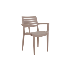 Ensemble fauteuils Santorini + table Vivo pour terrasse