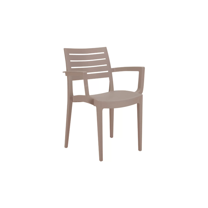 Ensemble fauteuils Santorini + table Vivo pour terrasse