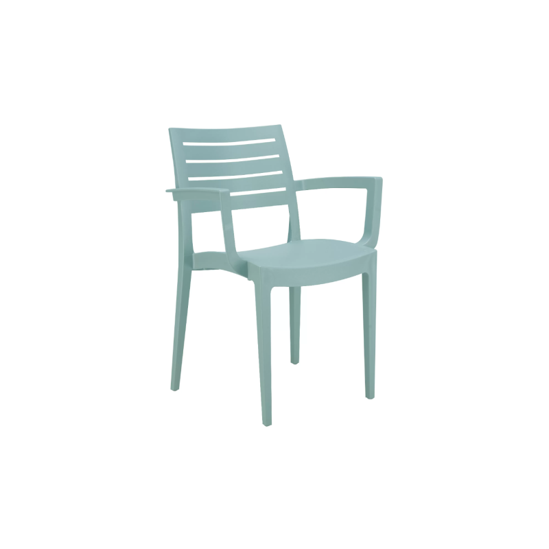 Ensemble fauteuils Santorini + table Vivo pour terrasse