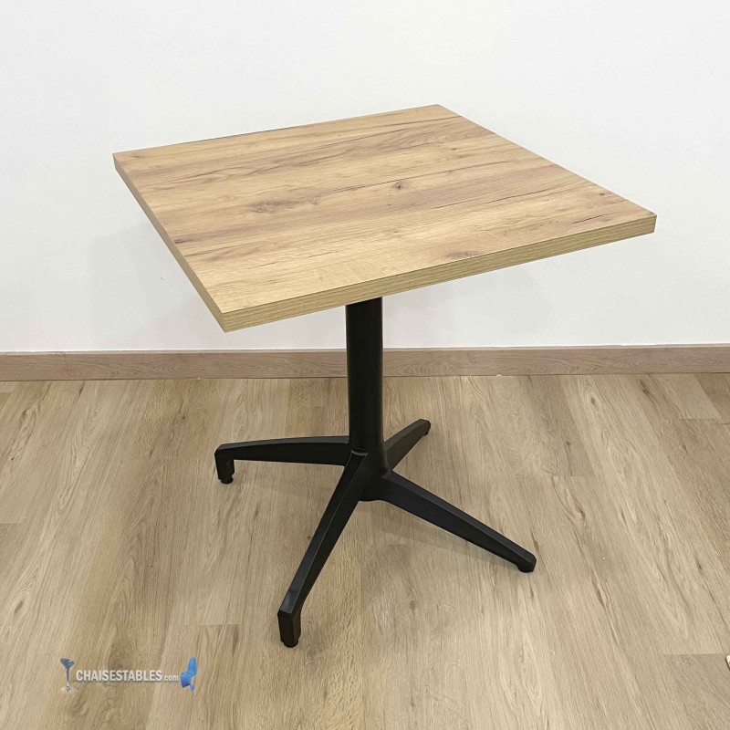 Table ABATTABLE FLORIDA INTERIEUR pied noir