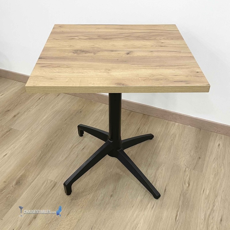 Table ABATTABLE FLORIDA INTERIEUR pied noir
