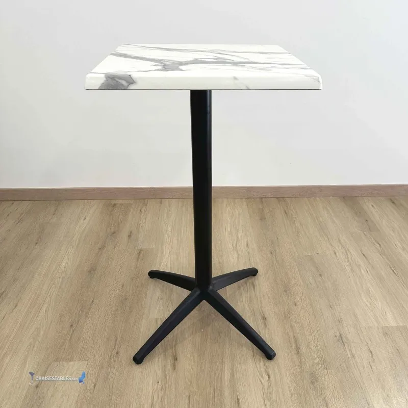 Table HAUTE MIAMI EXTERIEUR pied noir