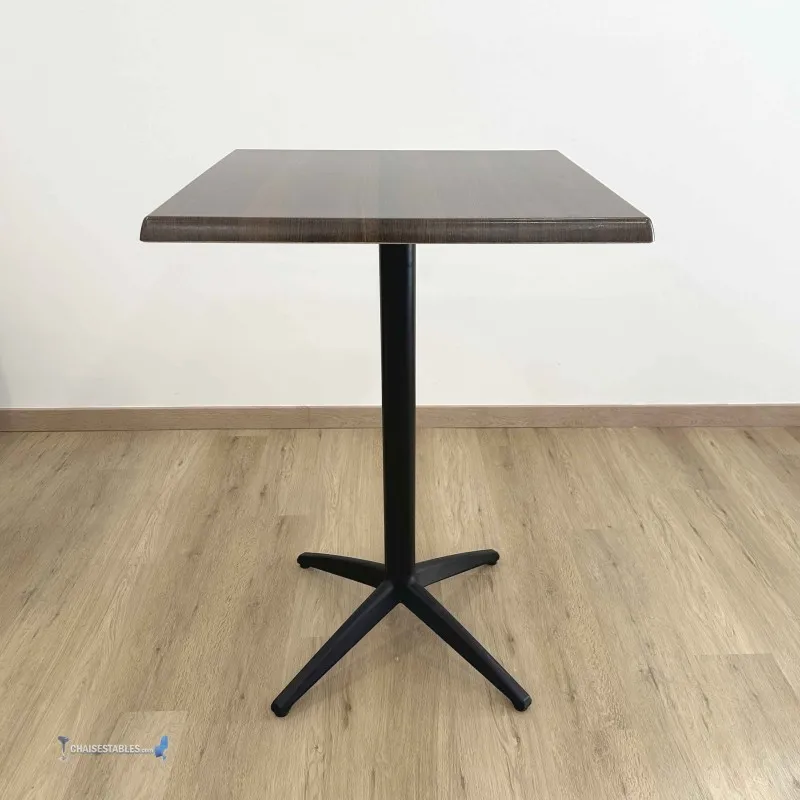 Table HAUTE MIAMI EXTERIEUR pied noir