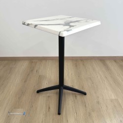 Table HAUTE MIAMI EXTERIEUR pied noir