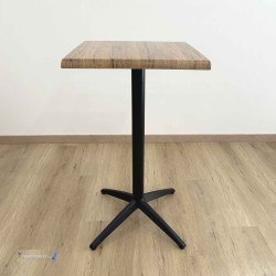 Table HAUTE MIAMI EXTERIEUR pied noir