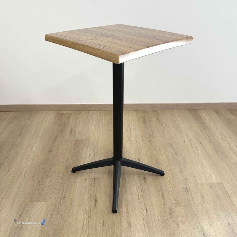 Table HAUTE MIAMI EXTERIEUR pied noir