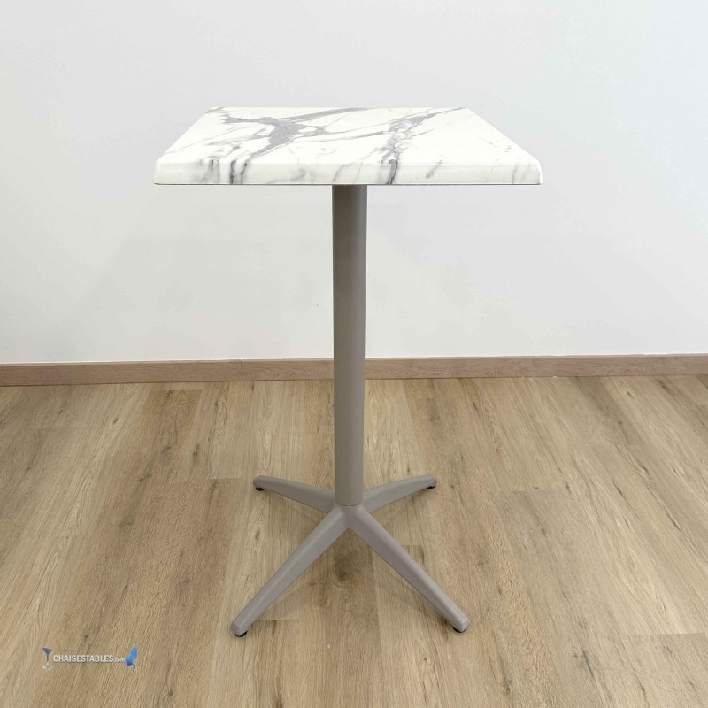 Table HAUTE MIAMI EXTERIEUR pied sable