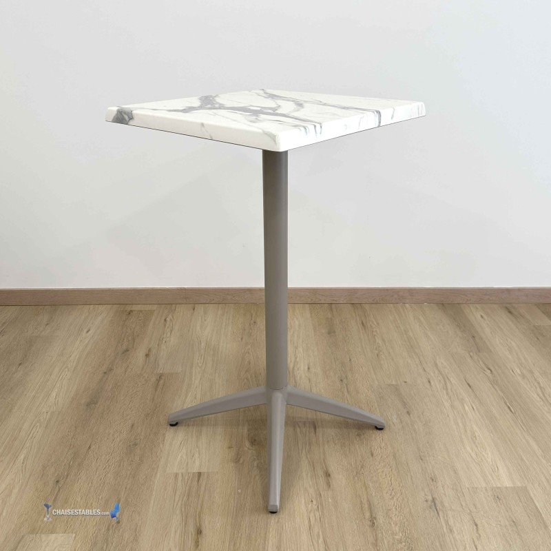Table HAUTE MIAMI EXTERIEUR pied sable