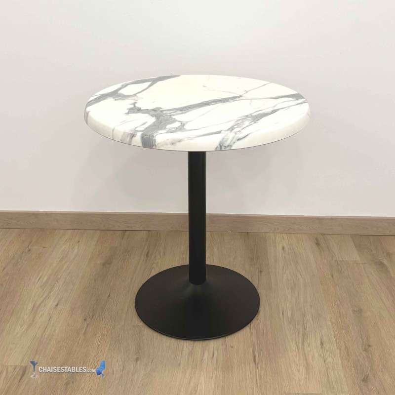 Armature Pied F Noir Pour Hotellerie pas cher. Acheter Pieds de Tab...