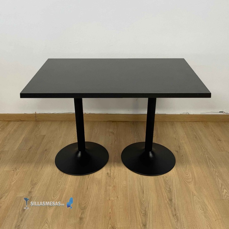 Armature Pied F Noir Pour Hotellerie pas cher. Acheter Pieds de Tab...