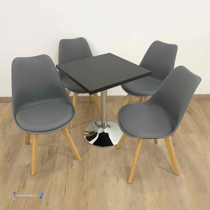 CHAISE TULIP GRIS pas cher. Acheter Chaises Design CHAISE TULIP GRIS
