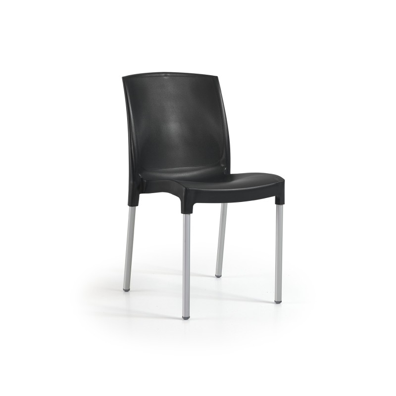 Chaise CASUAL NOIR pas cher. Acheter Chaises intérieur Chaise CASU...