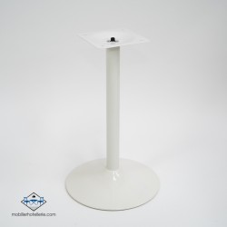 Table F Carree Pied Blanc Exterieur pas cher. Acheter Tables extéri...