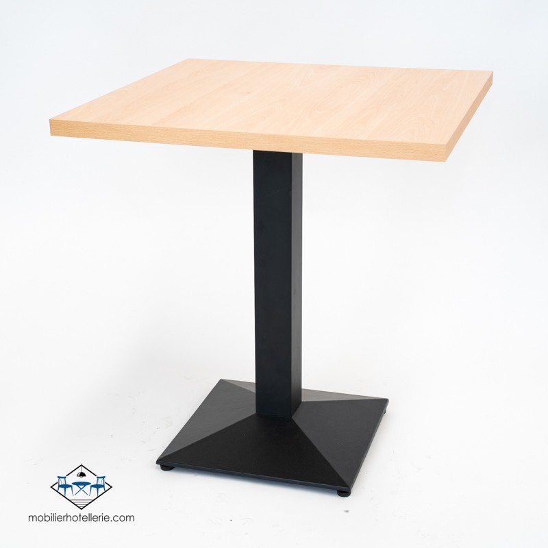 Table DANIELA pour hotellerie pas cher. Acheter Tables avec pied ce...
