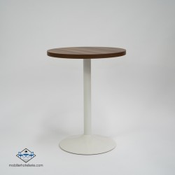 Table F Rond Pied Blanc pas cher. Acheter Tables avec pied central ...
