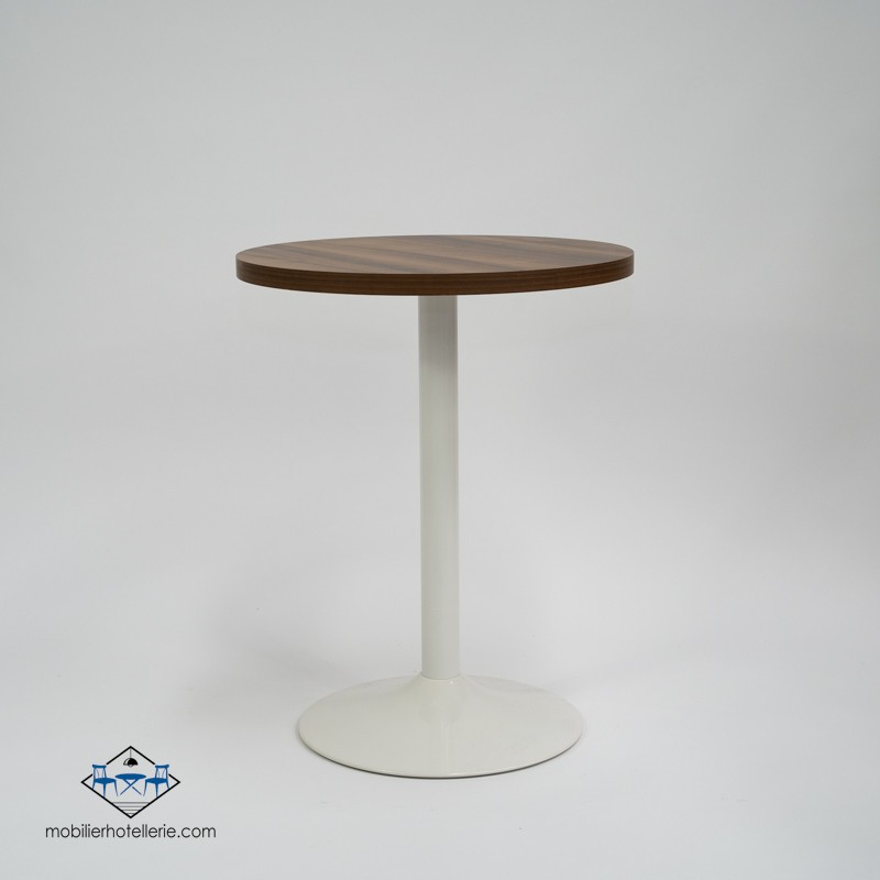 Table F Rond Pied Blanc pas cher. Acheter Tables avec pied central ...