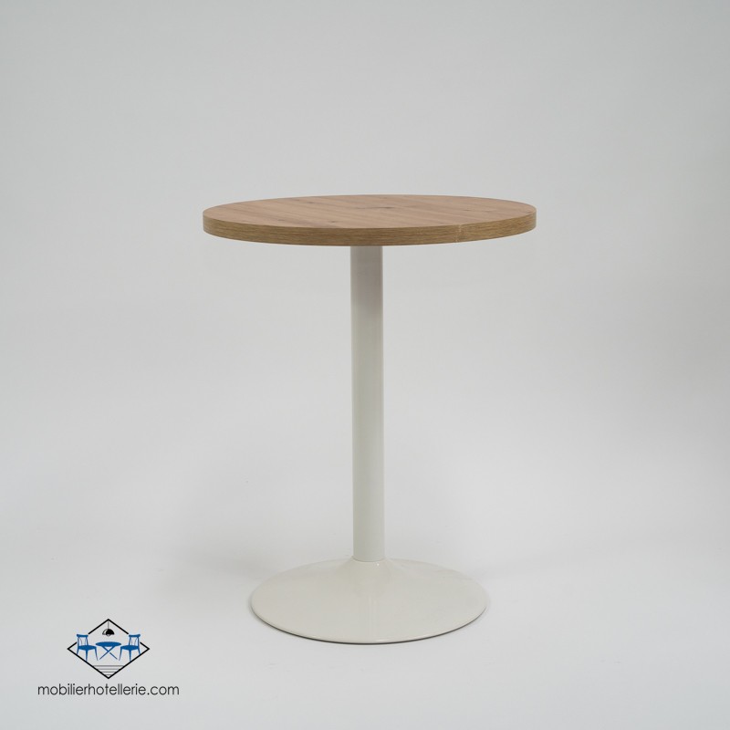 Table F Rond Pied Blanc pas cher. Acheter Tables avec pied central ...