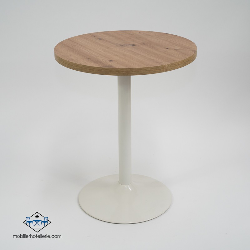 Table F Rond Pied Blanc pas cher. Acheter Tables avec pied central ...