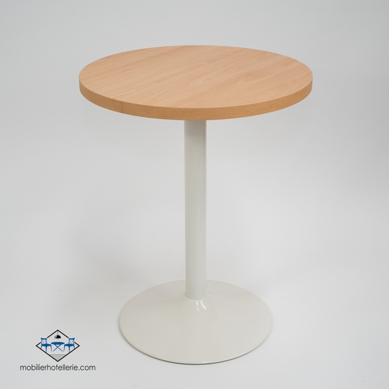 Table F Rond Pied Blanc pas cher. Acheter Tables avec pied central ...