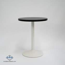 Table F Rond Pied Blanc pas cher. Acheter Tables avec pied central ...