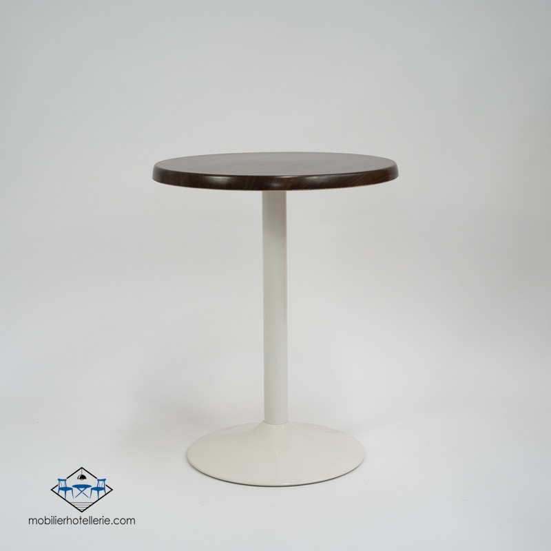 Table F Pied Blanc Rond Exterieur pas cher. Acheter Tables avec pie...