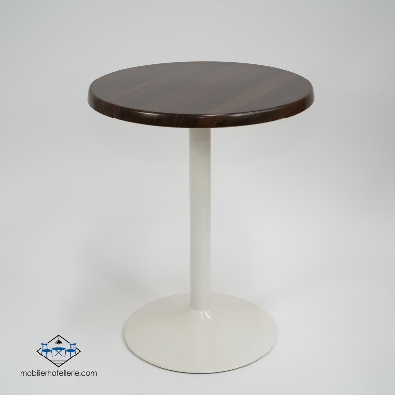 Table F Pied Blanc Rond Exterieur pas cher. Acheter Tables avec pie...