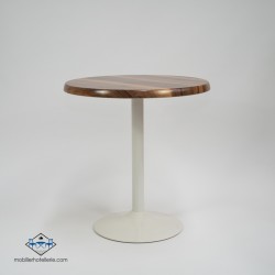 Table F Pied Blanc Rond Exterieur pas cher. Acheter Tables avec pie...