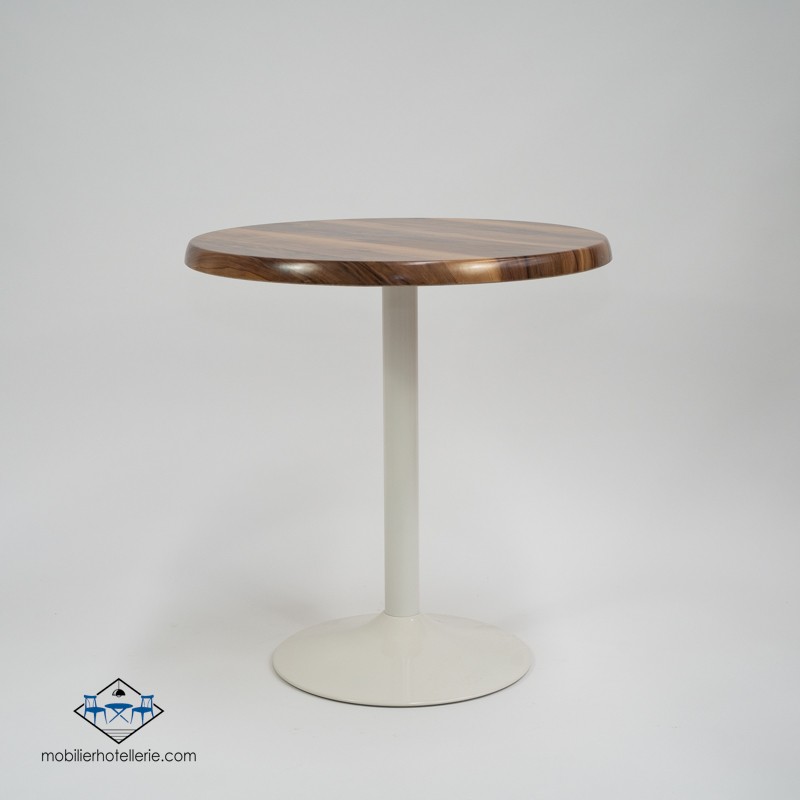 Table F Pied Blanc Rond Exterieur pas cher. Acheter Tables avec pie...